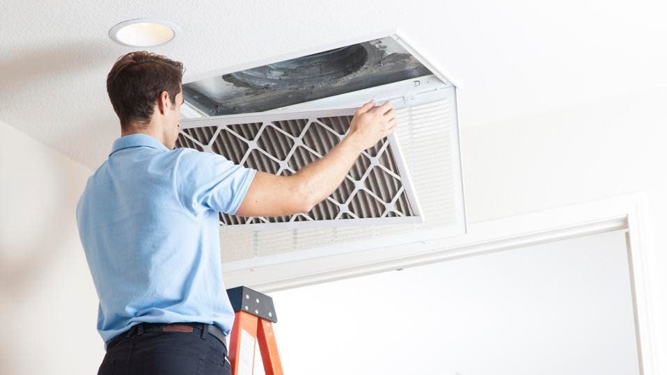AC duct cleaning