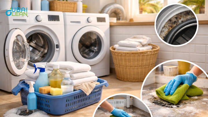 Deep cleaning your laundry room