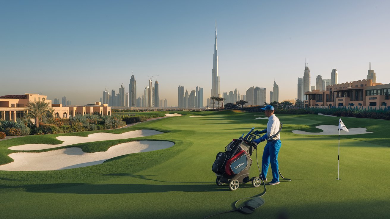 cleaning golf clubs (2)