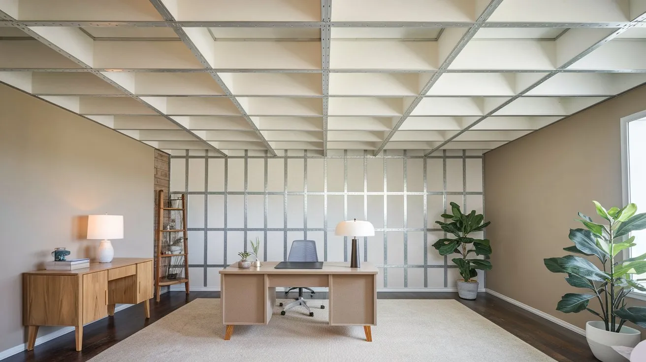 هل يمكن استخدام ألواح الجبس لتقسيم السقف (3)