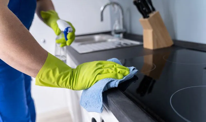 تنظيف عميق للمطبخ جيه في سي