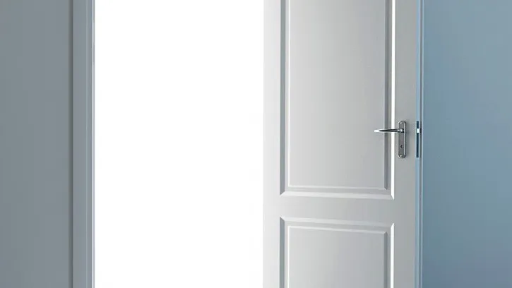 Modern vinyl door wrapping transformation – stylish, clean, and cost-effective solution
