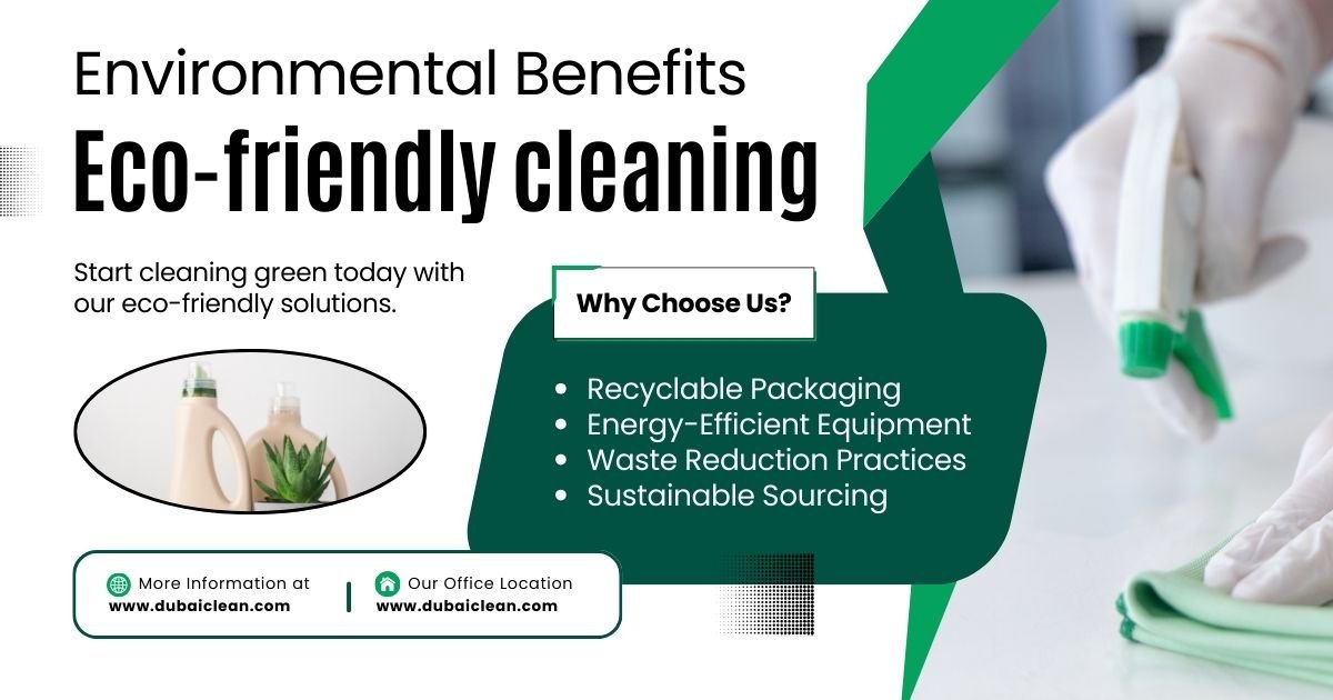 environmental benefits of eco friendly cleaning