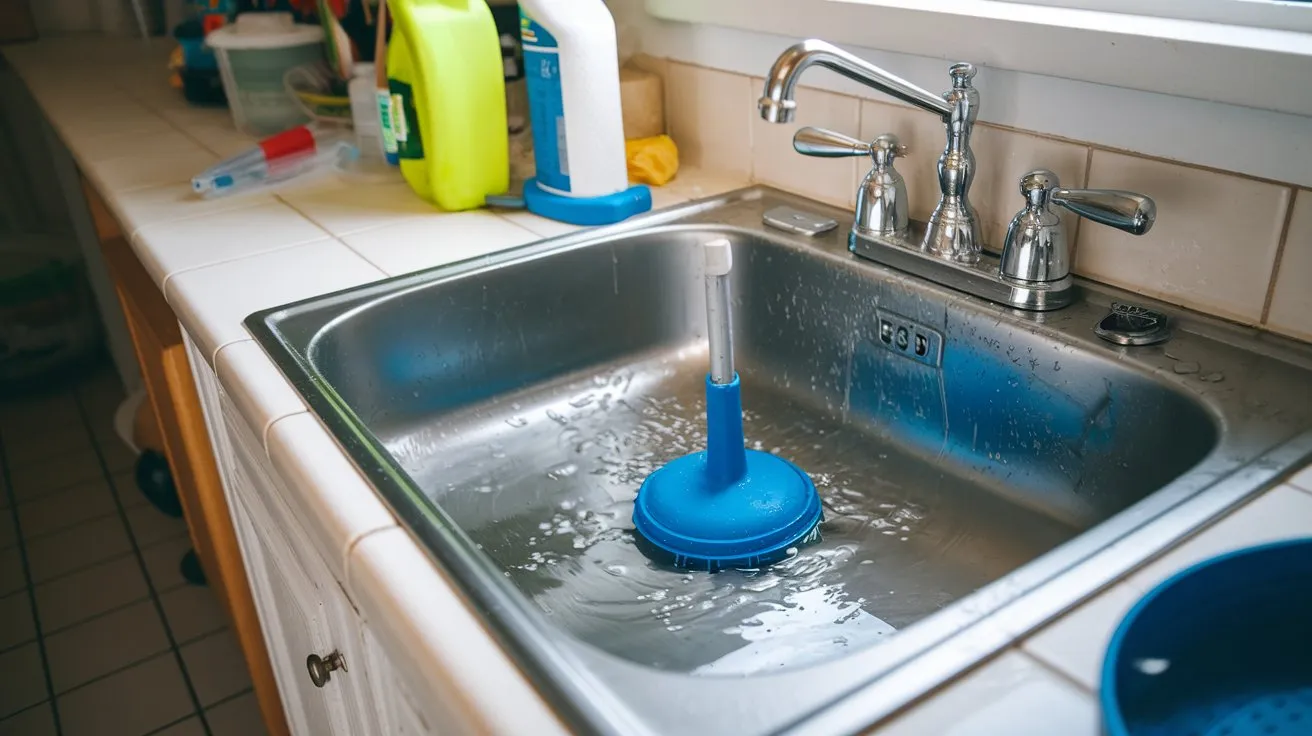 how to clean the kitchen sink drain (2)