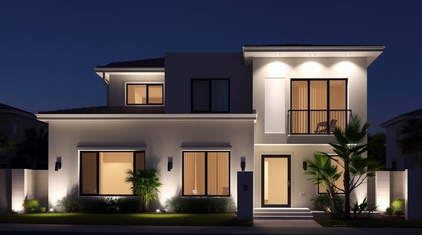 best time to paint your house exterior in dubai expert guide 2025 rendered in gentle soft light diffused shadows subtle illumination