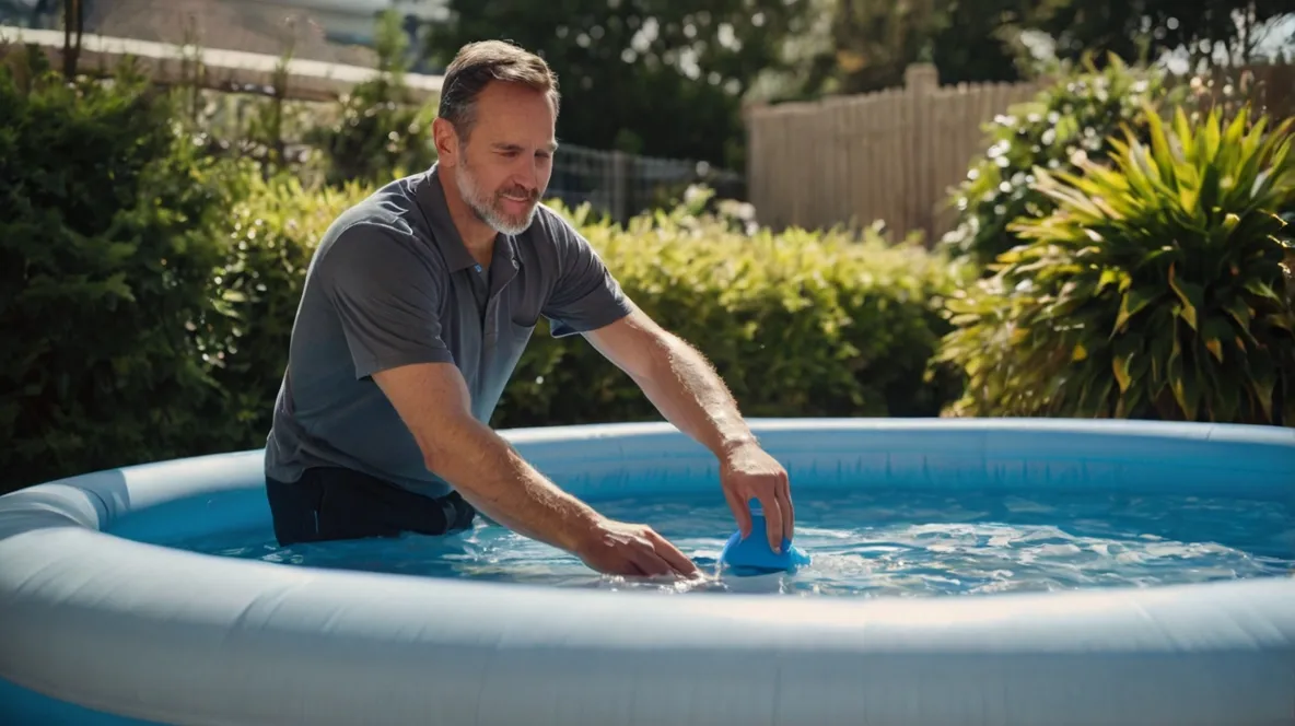 can you put chlorine in an inflatable pool (4)