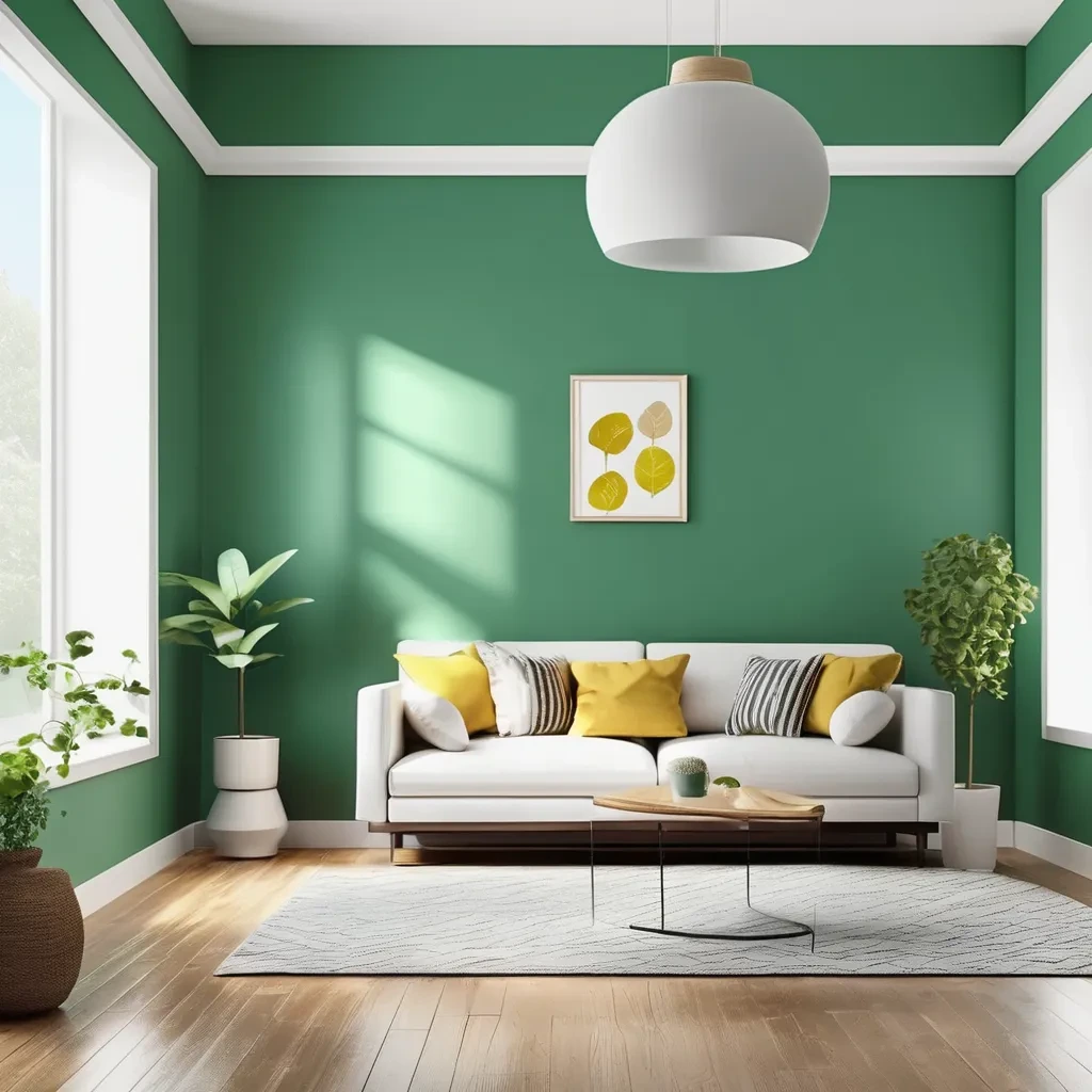 Amazing green interior designs