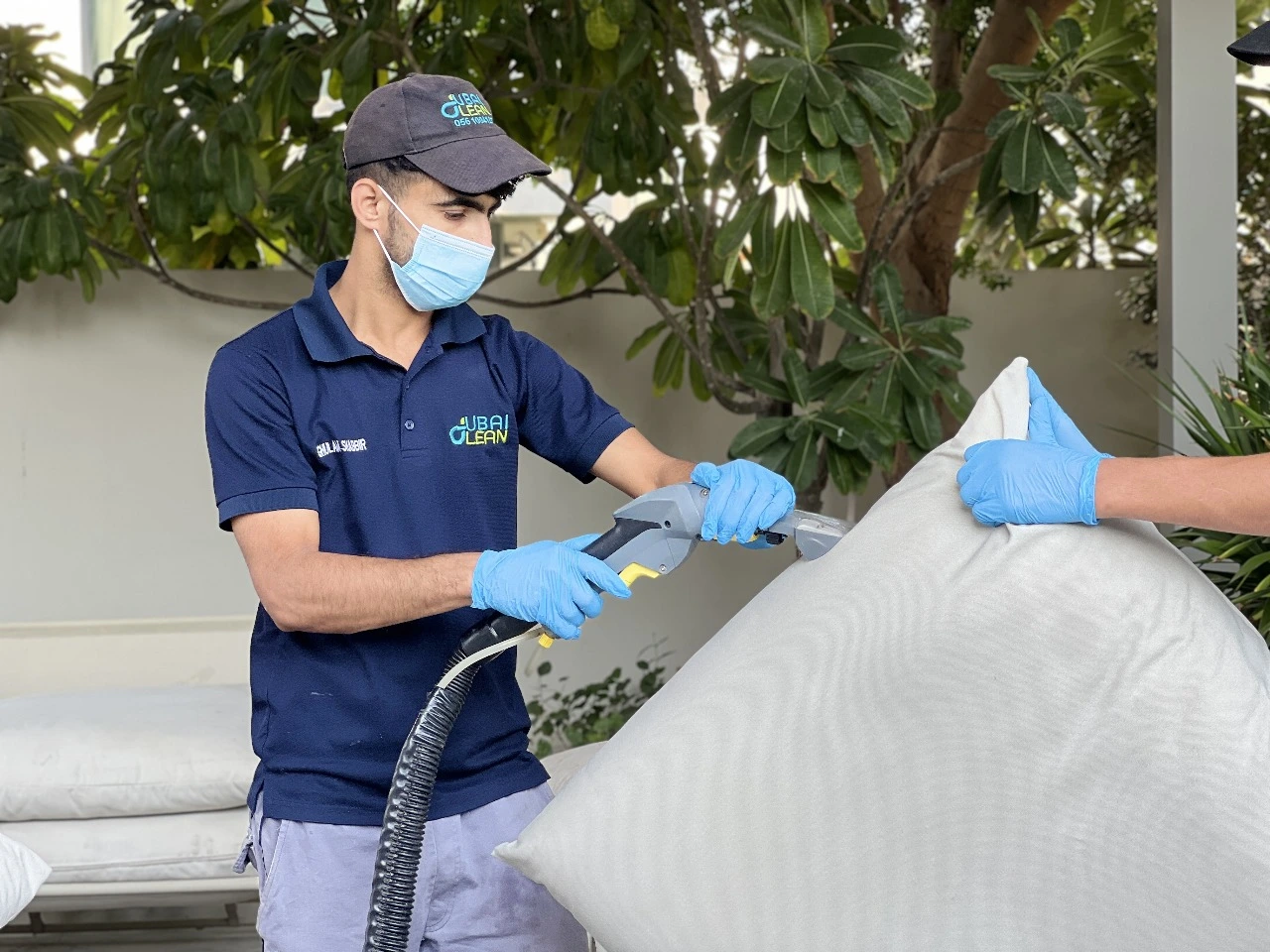 the best way to clean a fabric sofa