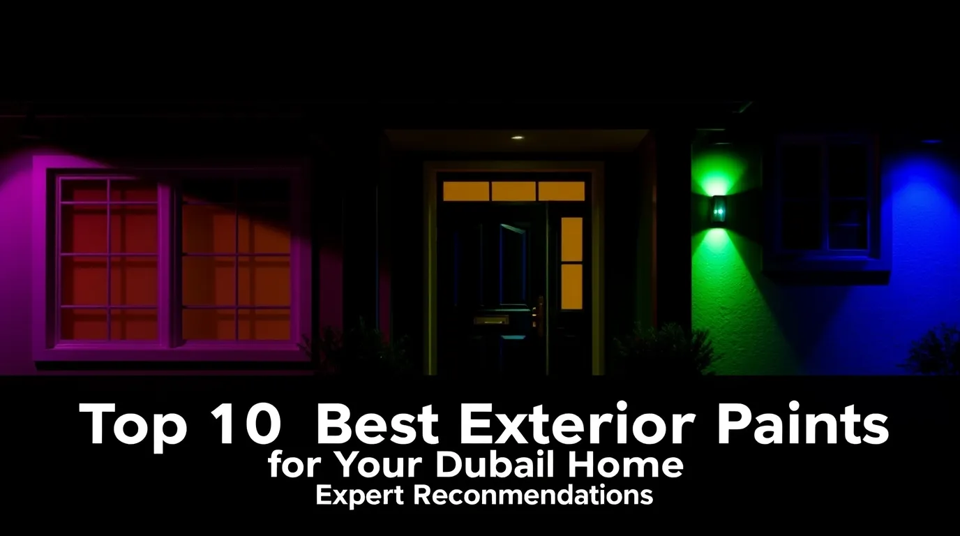 Top 10 best exterior paints for your dubai Home: expert recommendations