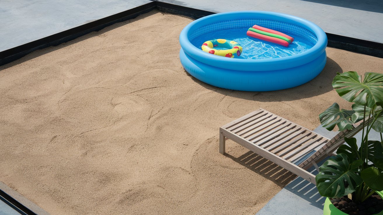 what to put under an inflatable pool on concrete (2)