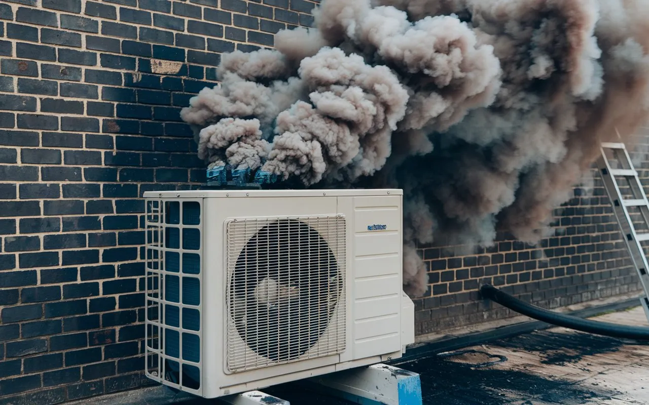 burning smell coming out of my ac vents