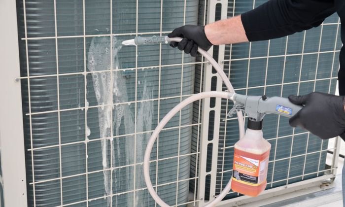 Air Conditioner Coil Cleaning