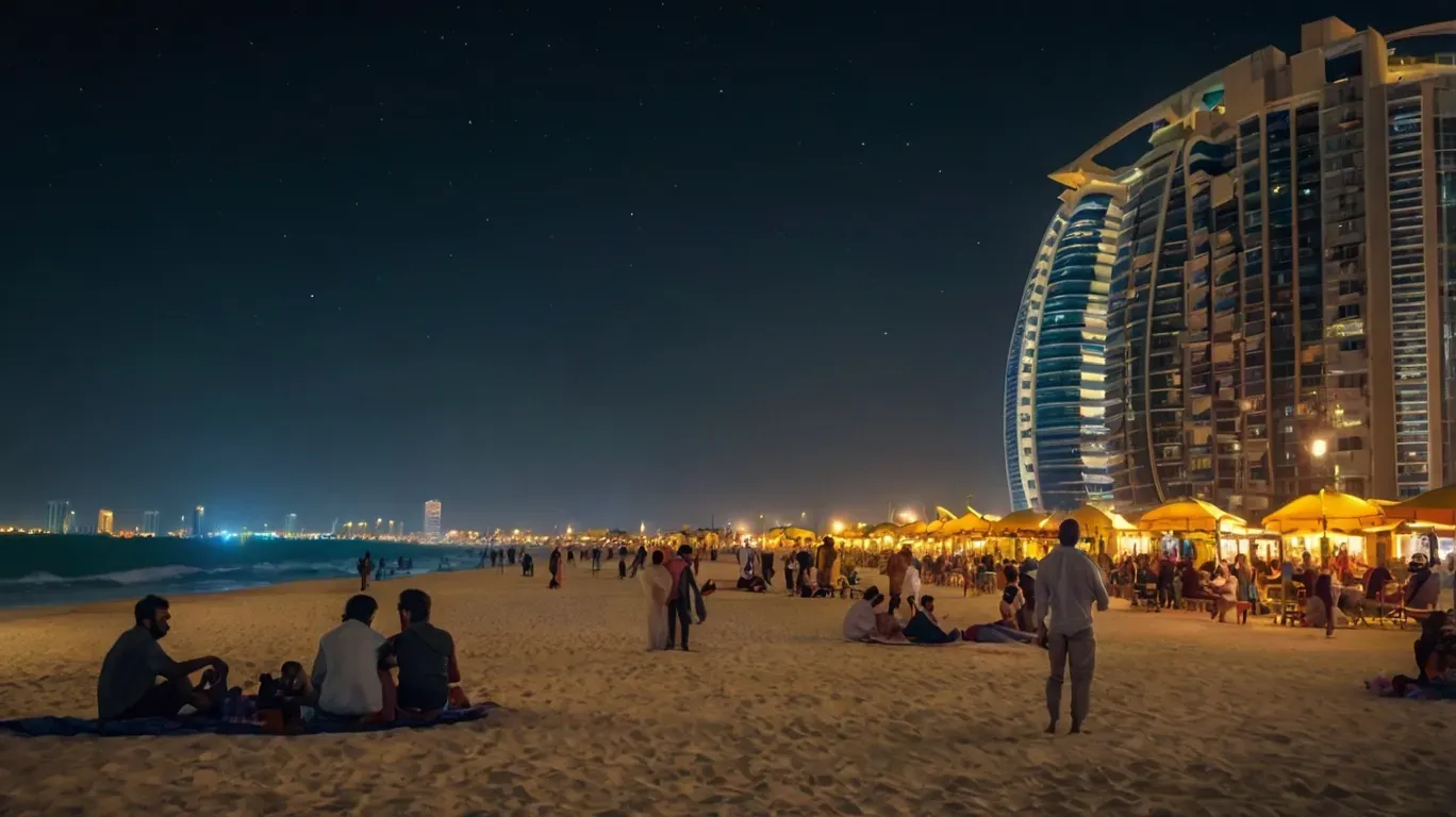 best night beaches in dubai 247