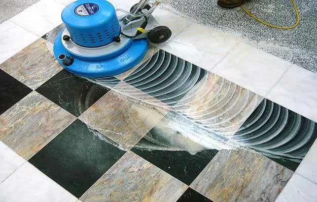 How to polish marble floor at home without machine