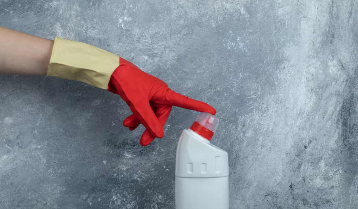 Clean Marble with Bleach