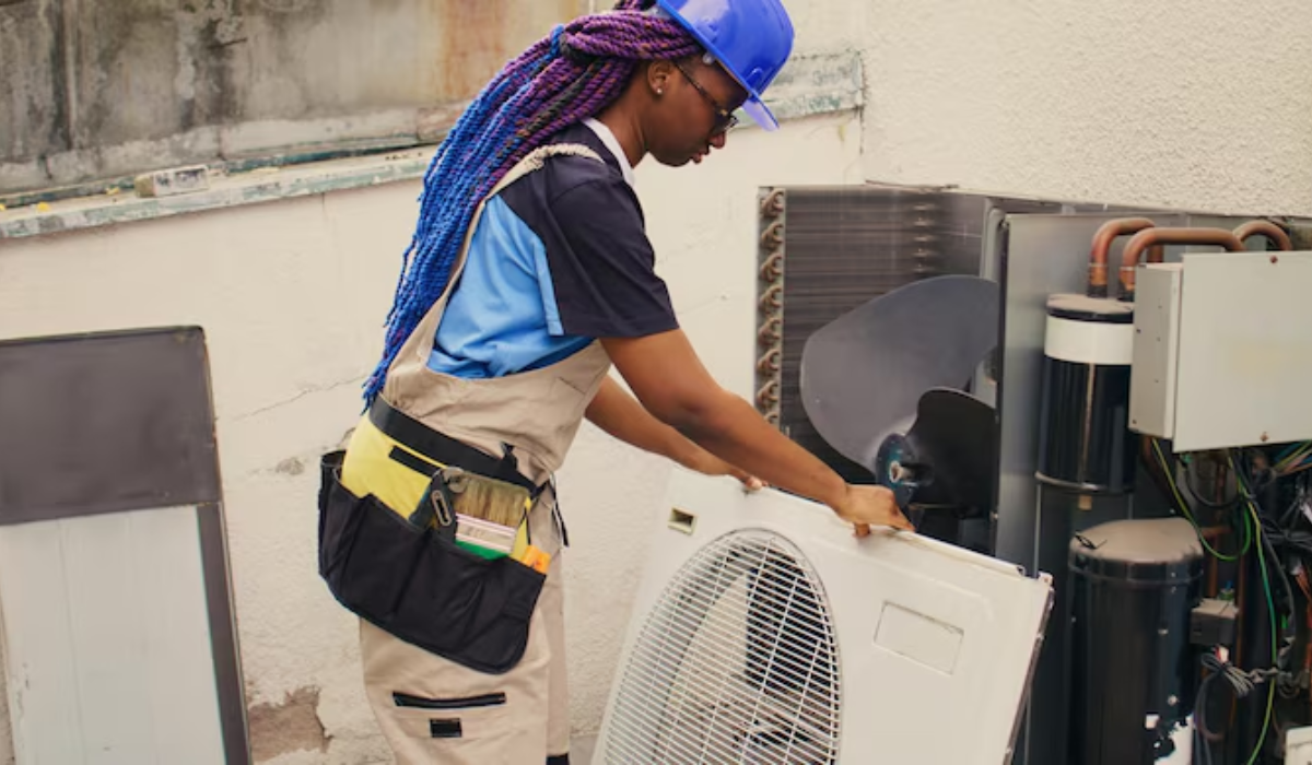 Mobile Home AC Coil Cleaning