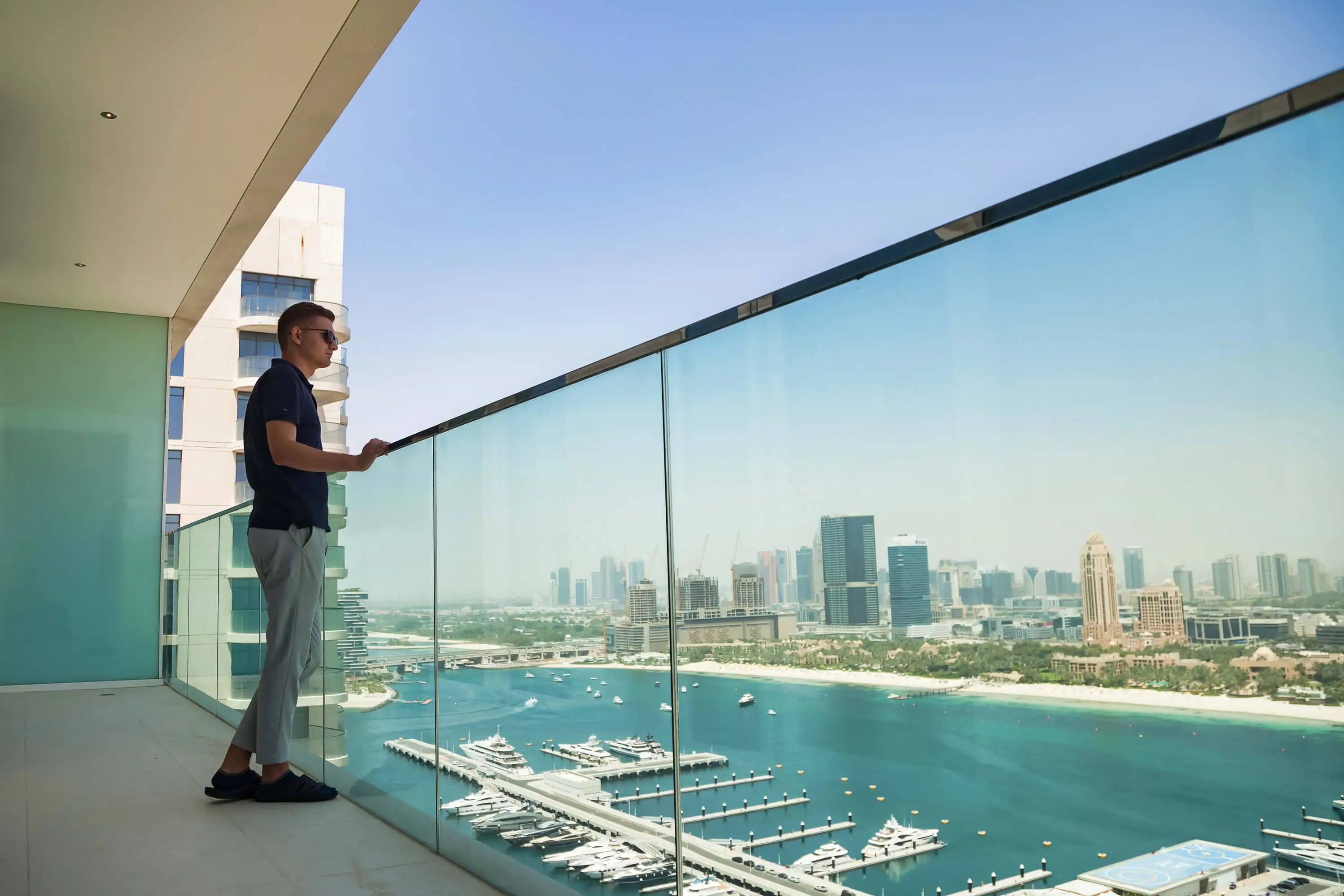 glass balconies in downtown dubai benefits, risks & maintenance tip