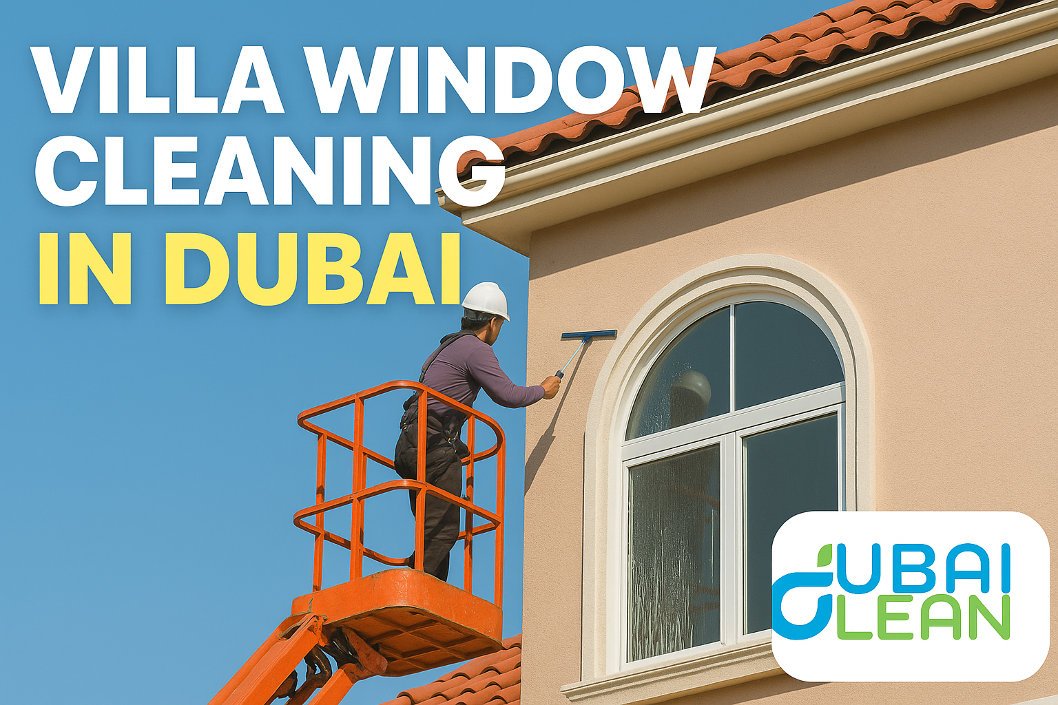 Villa Window Cleaning in Dubai | Dubai Clean Experts
