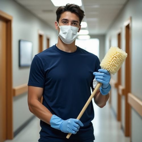 hospital deep cleaning