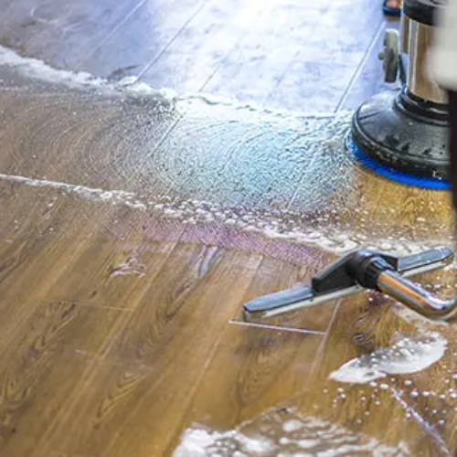 wooden floor cleaning