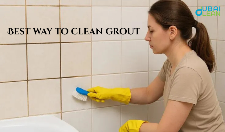 What is the best way to clean grout?