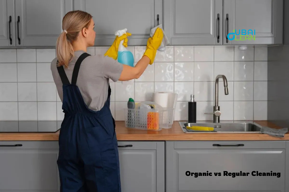 Organic vs Regular Cleaning