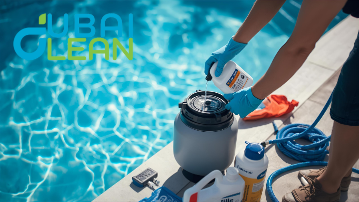 swimming pool filter cleaning chemicals