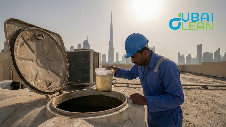 Black Sediment in Dubai