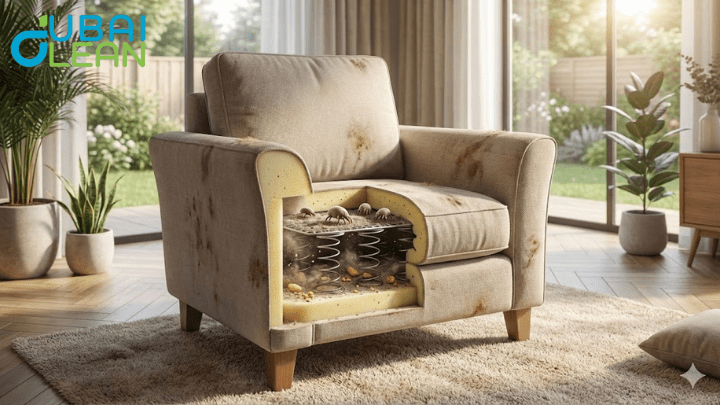 what happens inside sofas when they aren’t cleaned for months