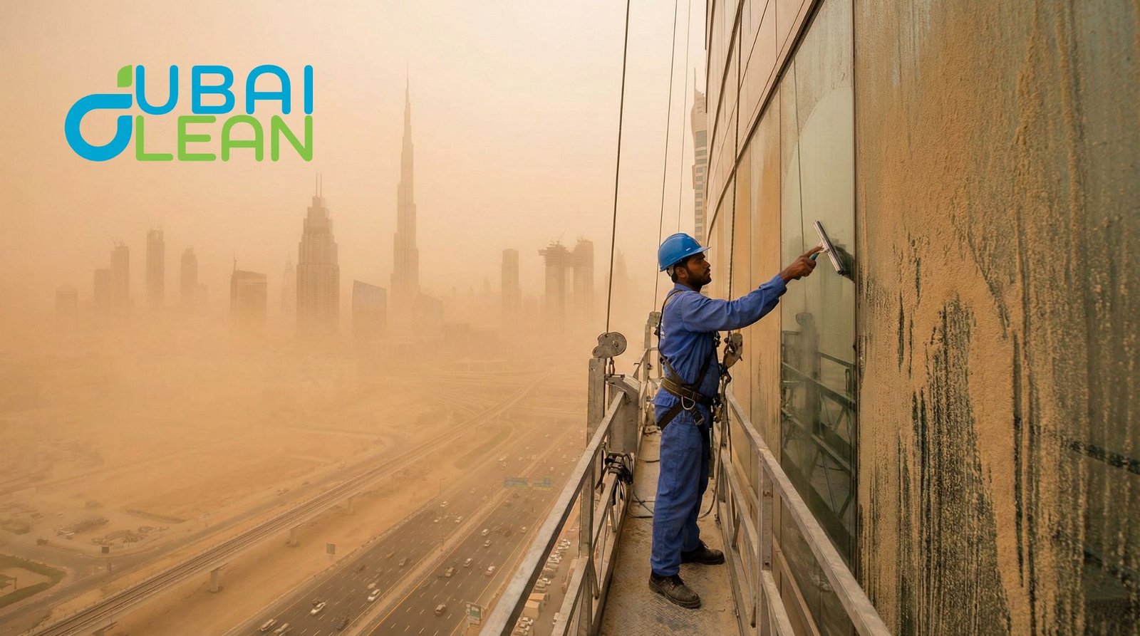 Why Dubai Sandstorms Glass Marks Appear and How to Prevent Them