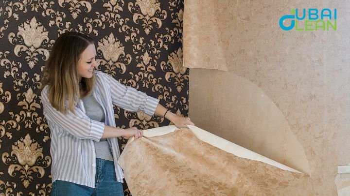 Air pockets in wallpaper Dubai