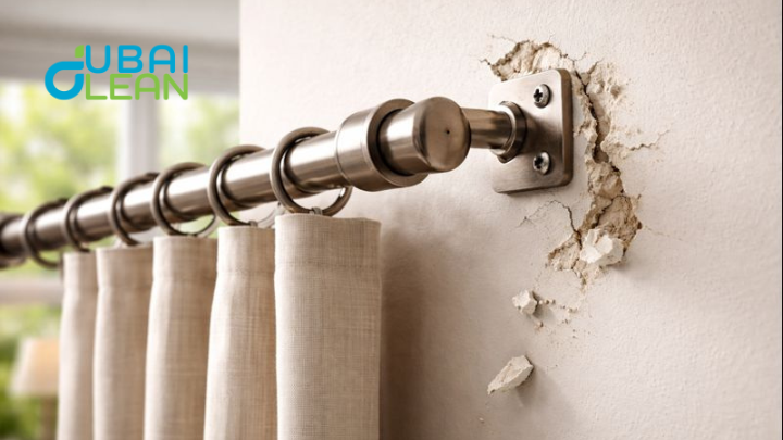 Curtain Rods Fall from Walls