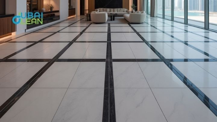 Black Grout Tile Floors