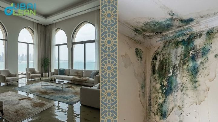 water damage and mold growth