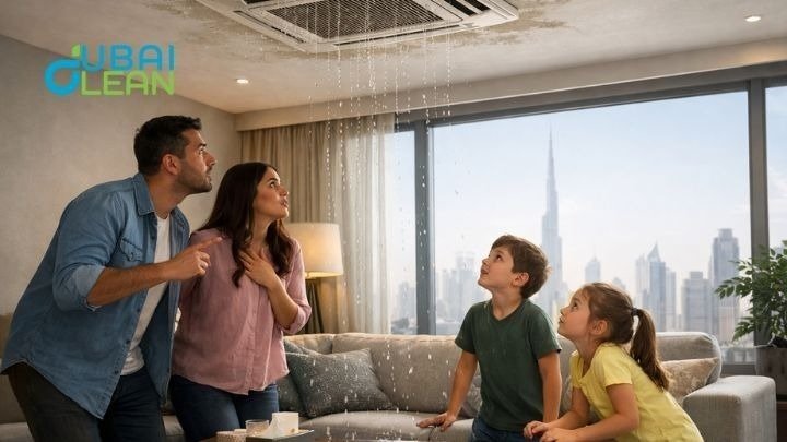 Indoor AC Water Leak