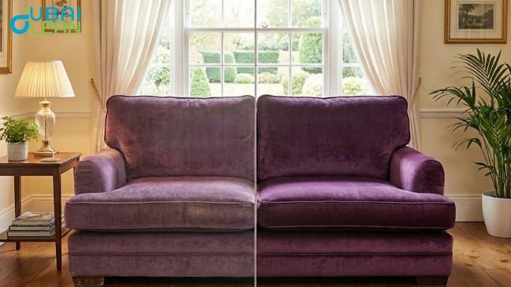 steam cleaning restores faded or dull sofas