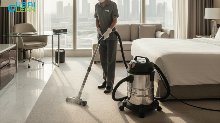 carpet cleaning procedure in hotel