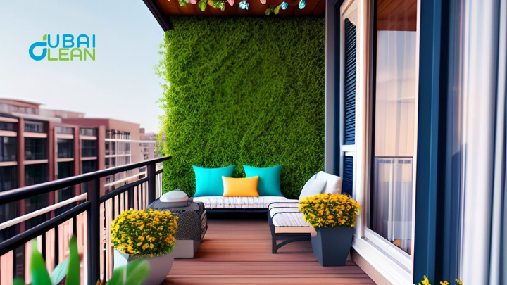 how to protect balcony from dust