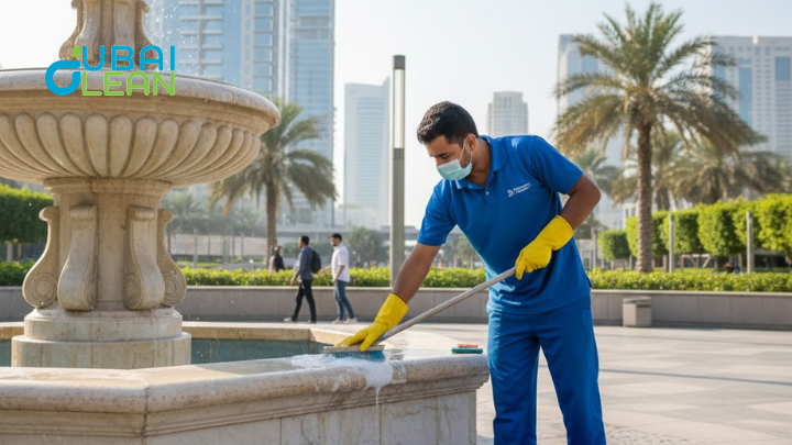 Hygienic fountains in offices and malls
